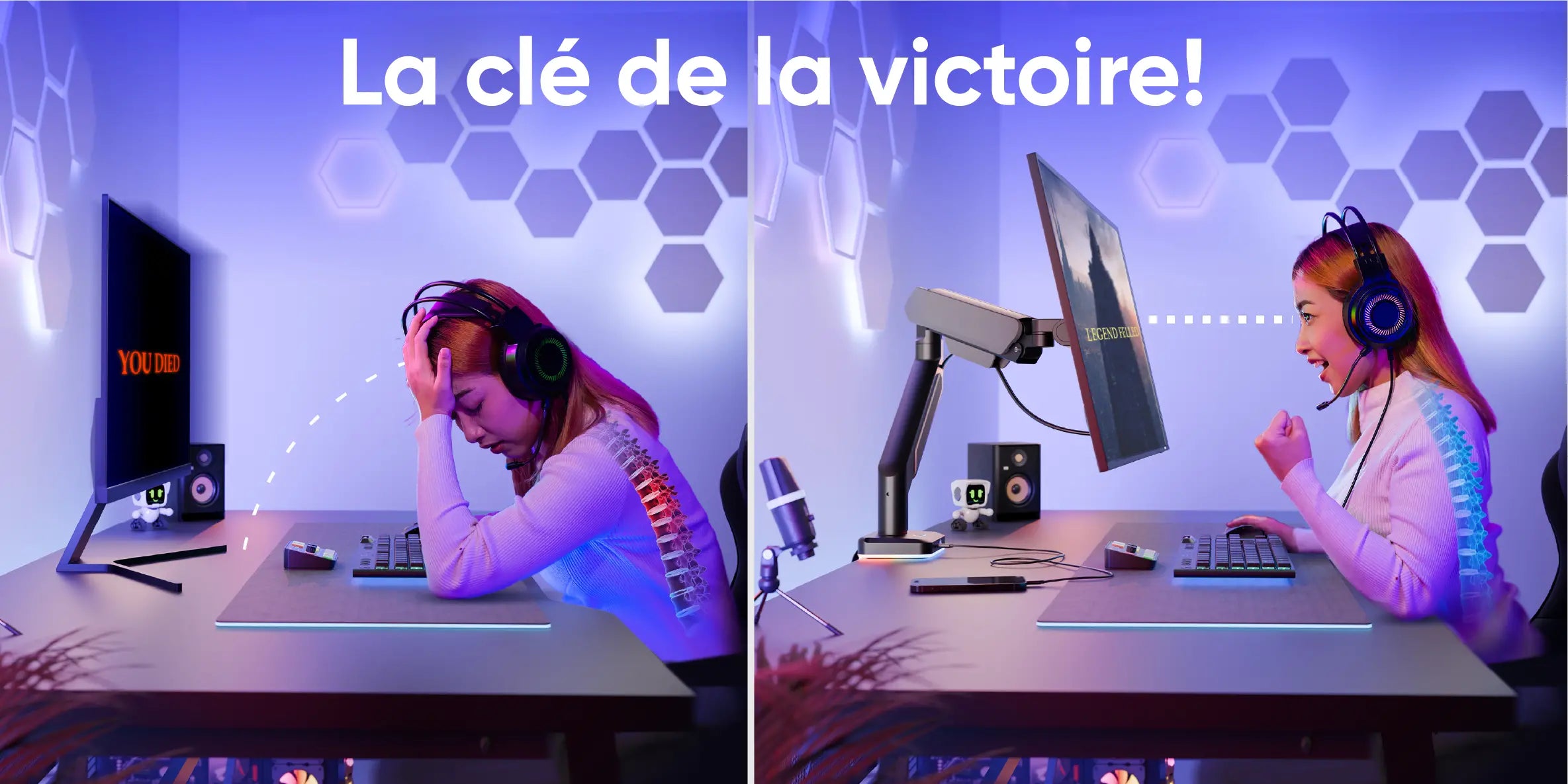 La clé de la victoire!