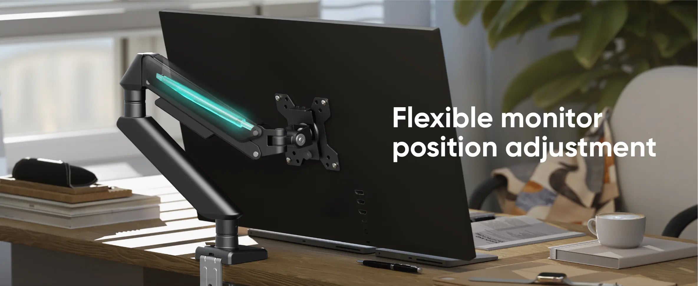 Réglage flexible de la position de l'écran