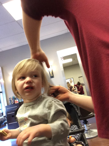 "t is for tame" tisfortame haircut first baby toddler