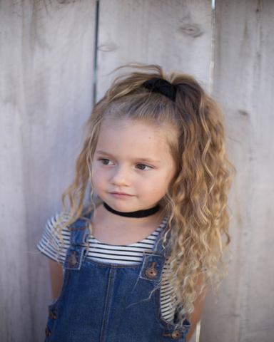 toddler high ponytail