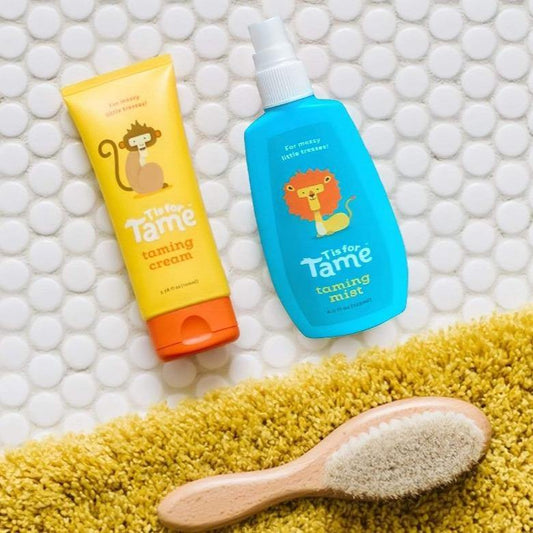 Natural Bristle Baby Hair Brush – T is for Tame