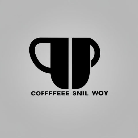 AI Generated Coffee Store Logo. Made with prompts fed into Photoshop Beta's new Generative Fill tool.