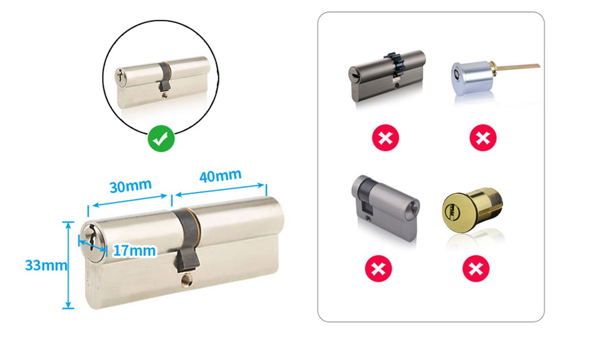 Password Bluetooth Door Lock - WELOCK PCB41 EU