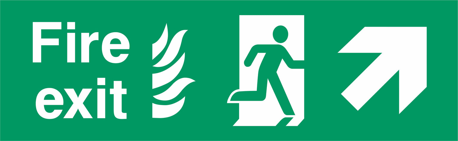 Fire Exits — Sign Services Uk 3407