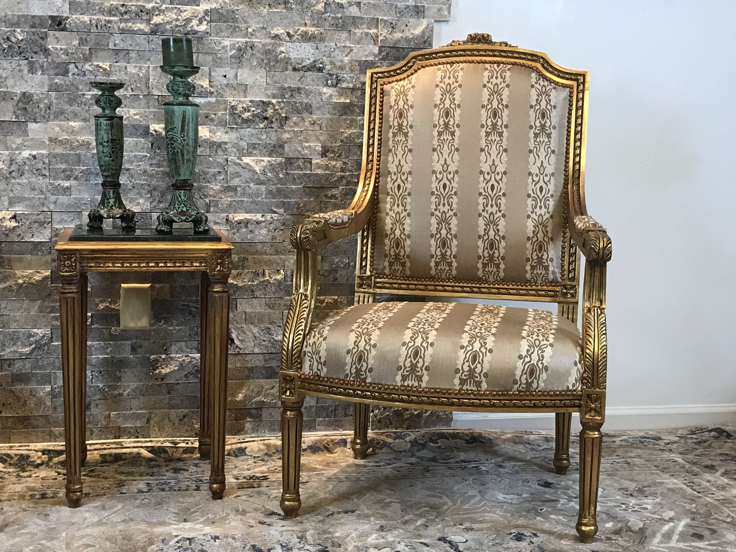 French Long Seated Chair Zan Zour Luxury Antiques