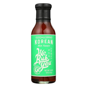 We Rub You Hot Sauce - Gochujang Korean - Case of 6 - 15 oz.