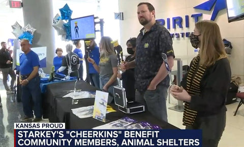 Cheerkins on KWCH Wichita