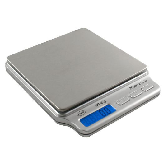 SC Series Precision Digital Kitchen Weight Scale, Food Measuring Scale, 2kg  x