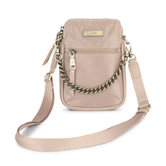 Taupe Eco Compact Crossbody Front View