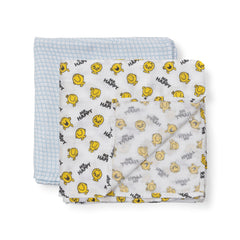 Mr. Happy Swaddle Blanket Set