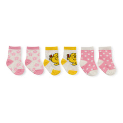 Little Miss Sunshine trio baby sock set