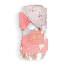 Reversible Baby Blanket - Cherry Cute