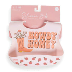 Silicone Bib - Blooming Boot