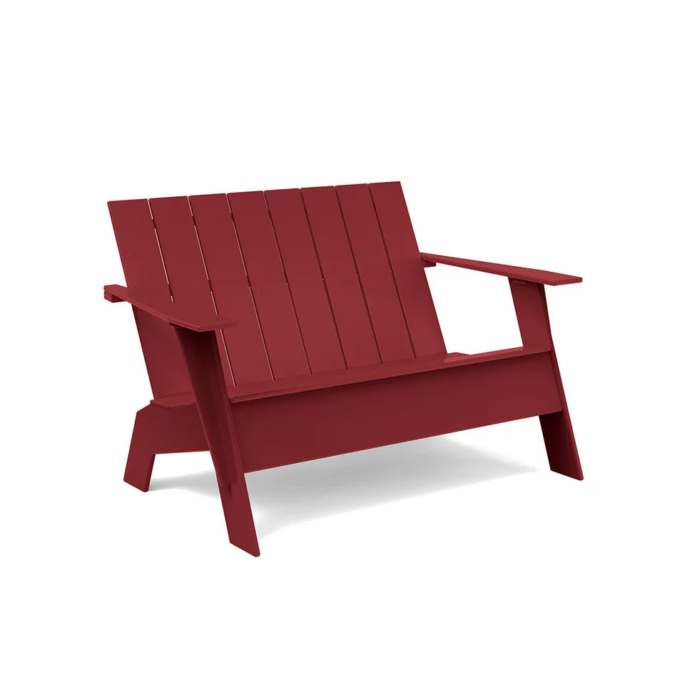 Adirondack Recycled Outdoor Bench - Tall