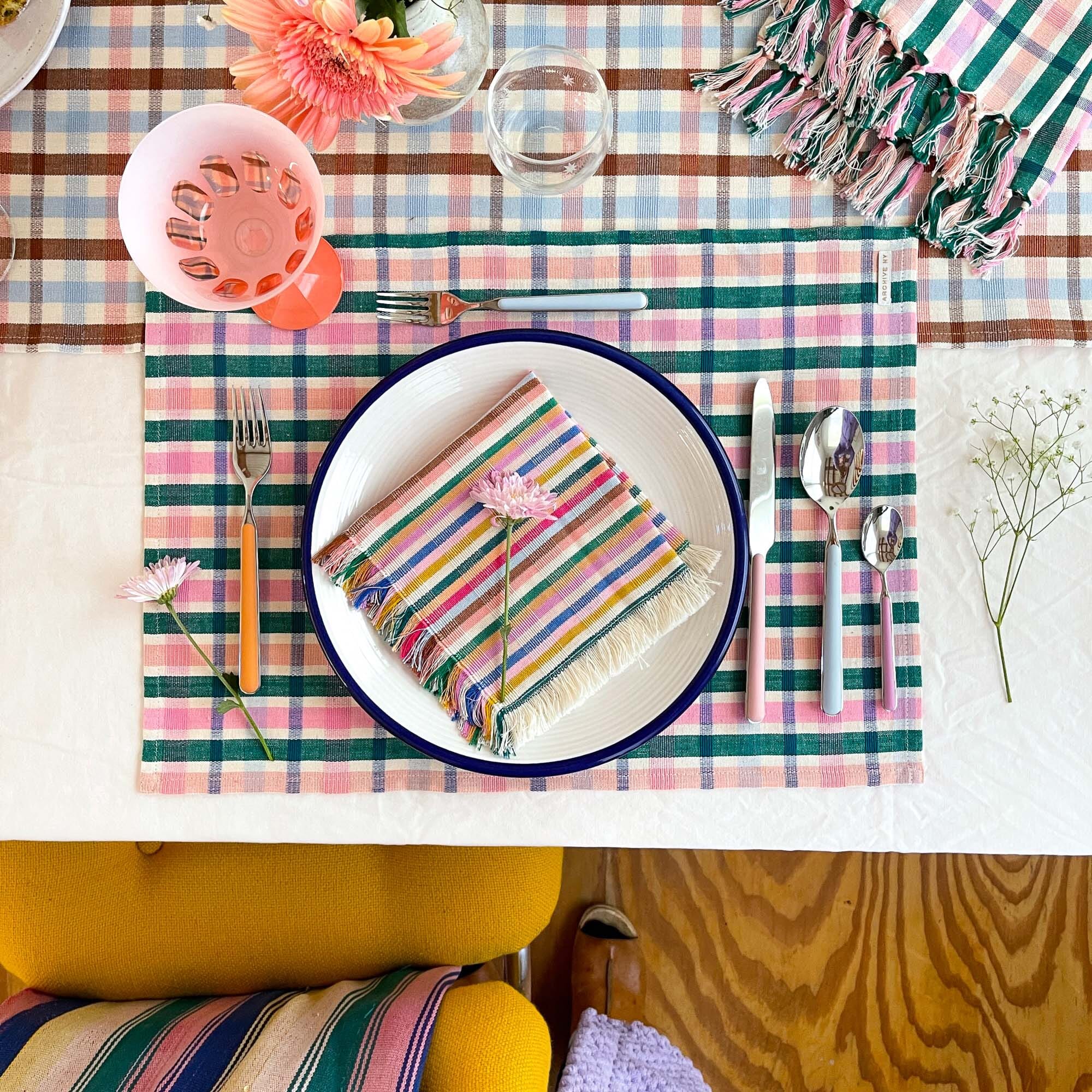 Lola Plaid Placemat