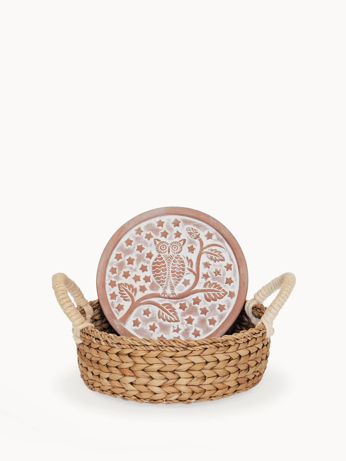 Bread Warmer + Basket - Owl Round