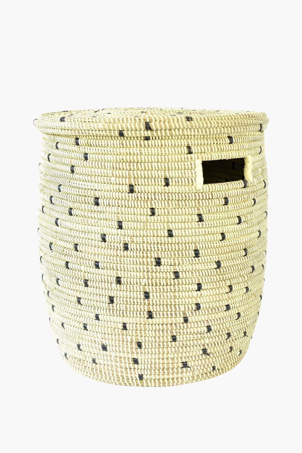 Cookies and Cream Flat Lid Storage Basket