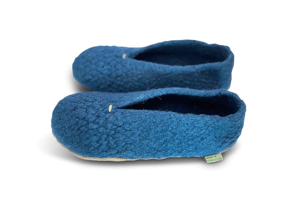 Men's Woven Wool Slippers