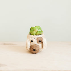 Dog Succulent Planter