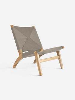 Masaya Lounge Chair - Taupe Manila #3