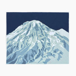 Mount Rainier Tahoma Portrait Wall Quilt