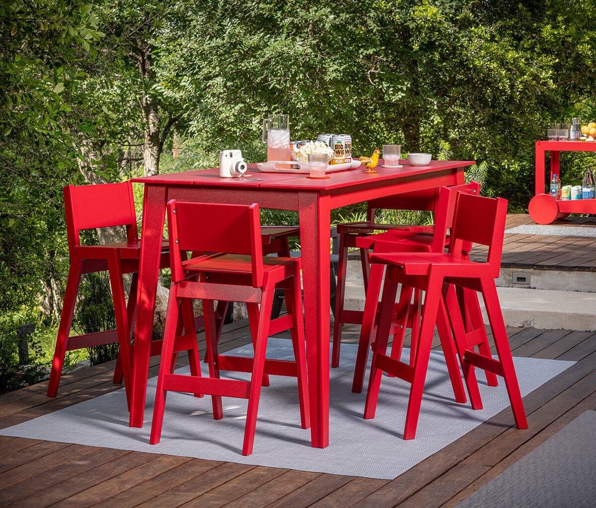 Alfresco Recycled Outdoor Bar Stool