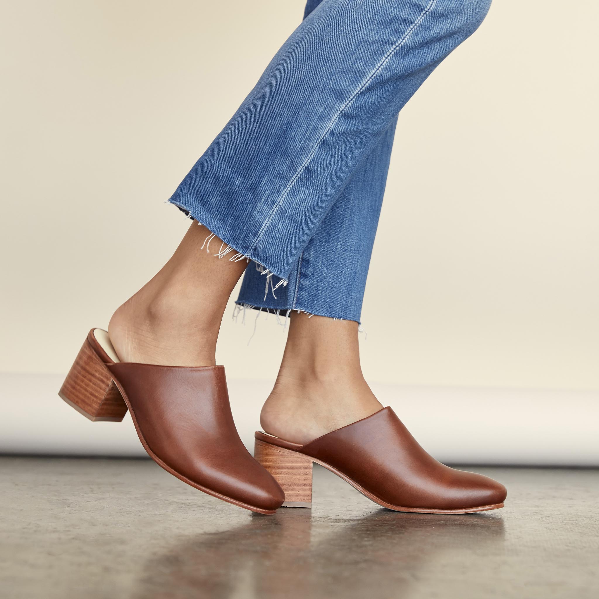 All-Day Heeled Mule