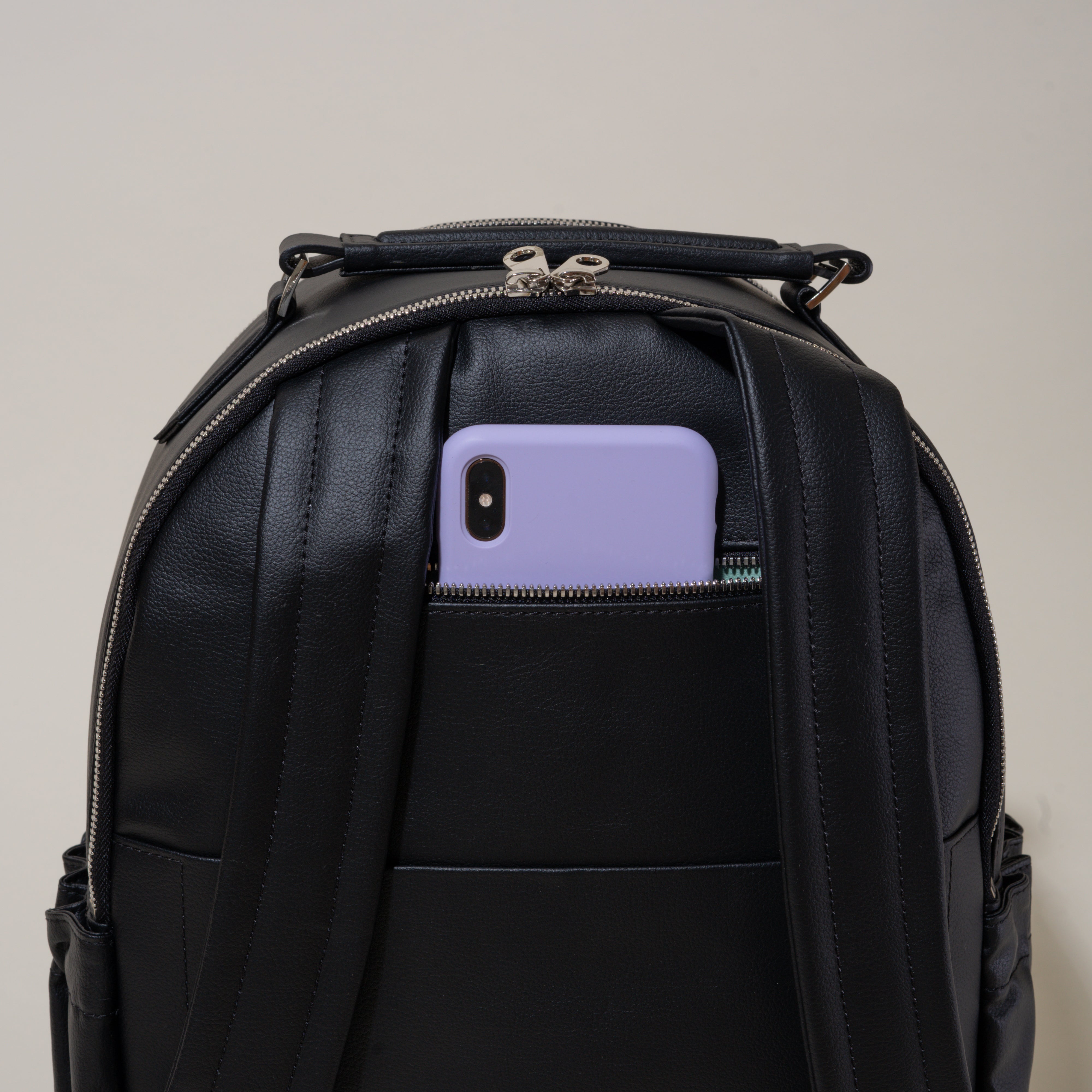 Gala Apple Leather Backpack