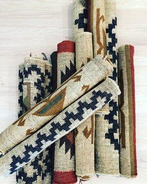 Kilim Jute Rug No. 3