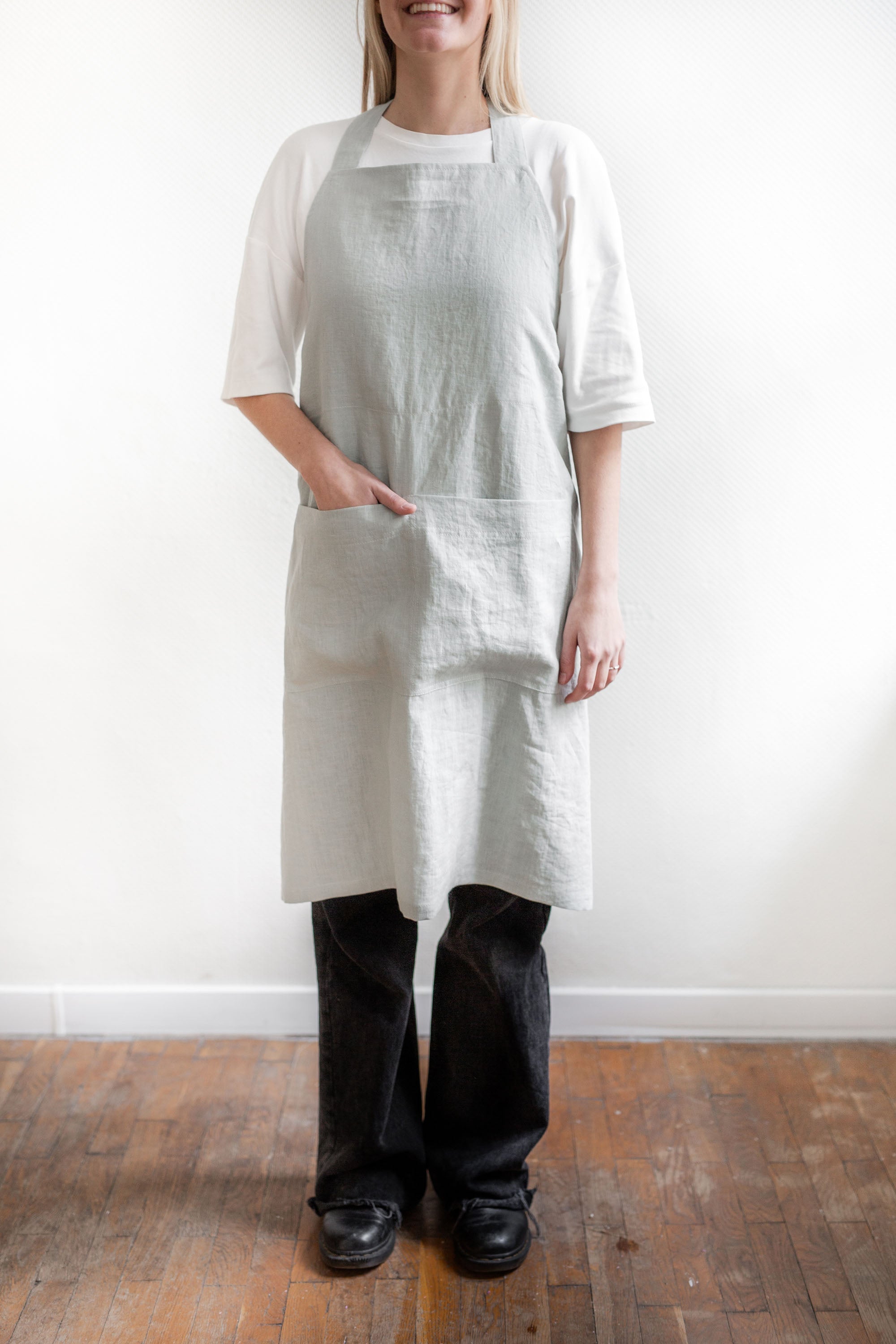 Linen Bib Apron