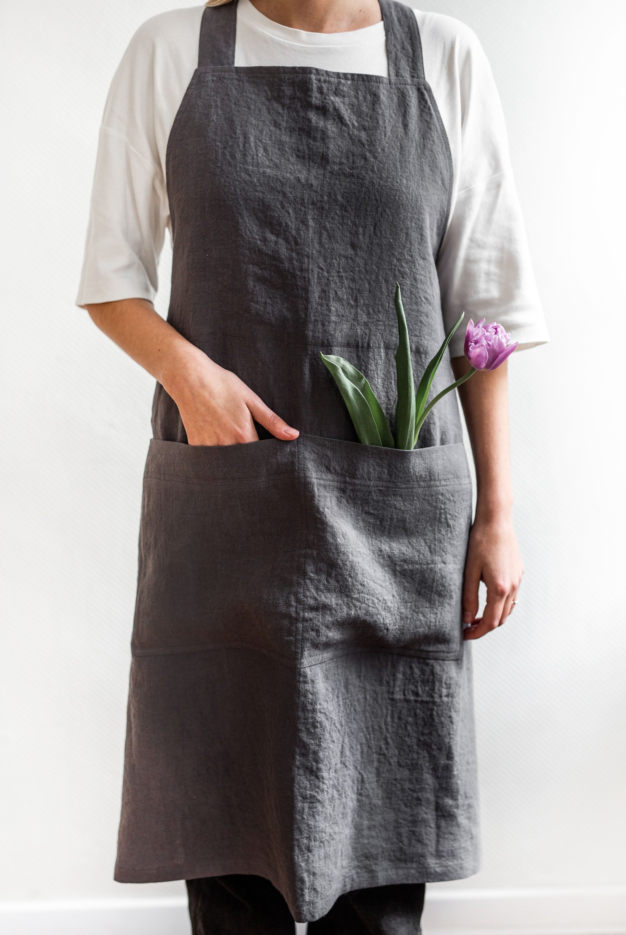 Linen Bib Apron