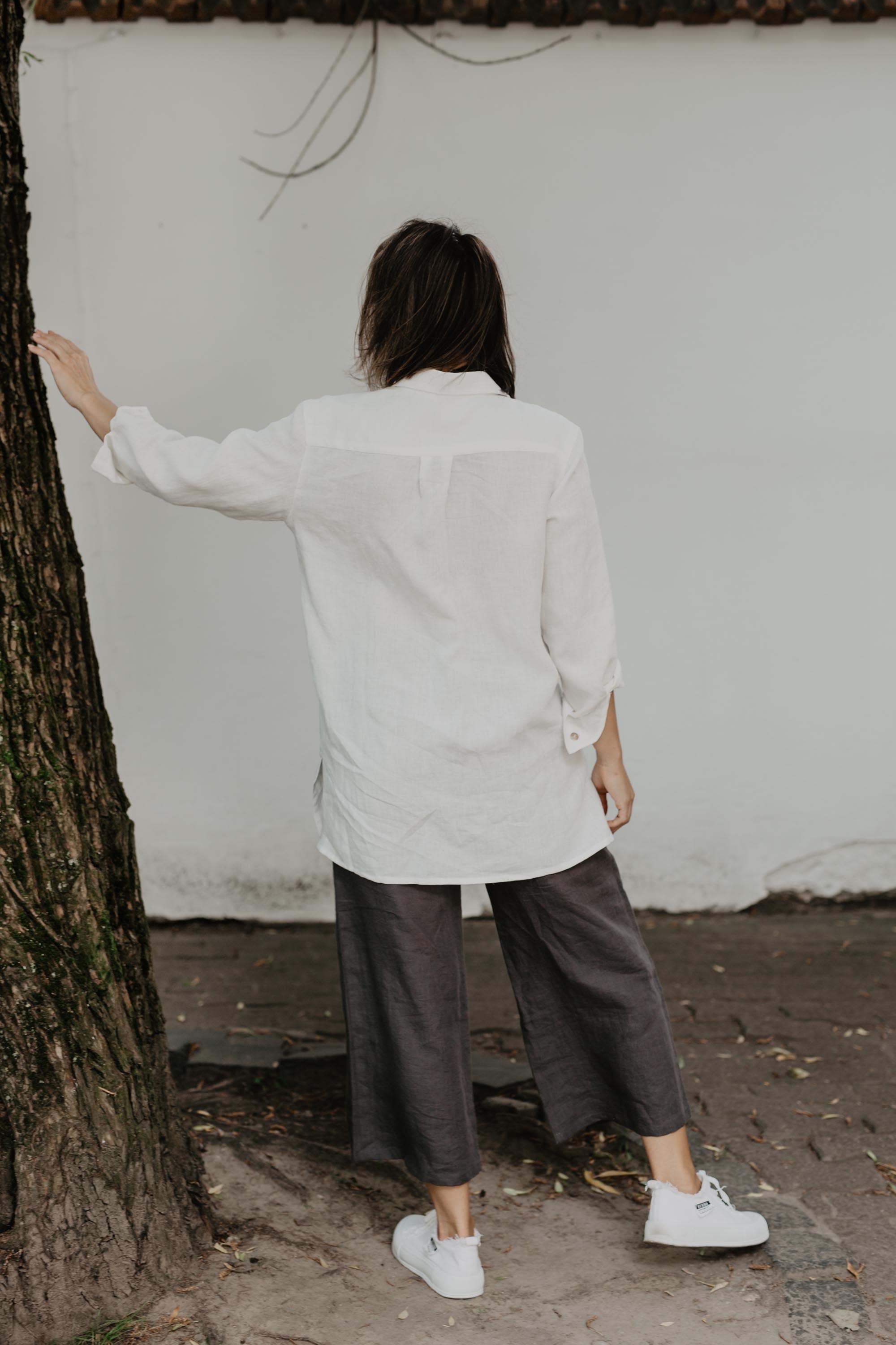 Marrakesh Oversized Linen Shirt