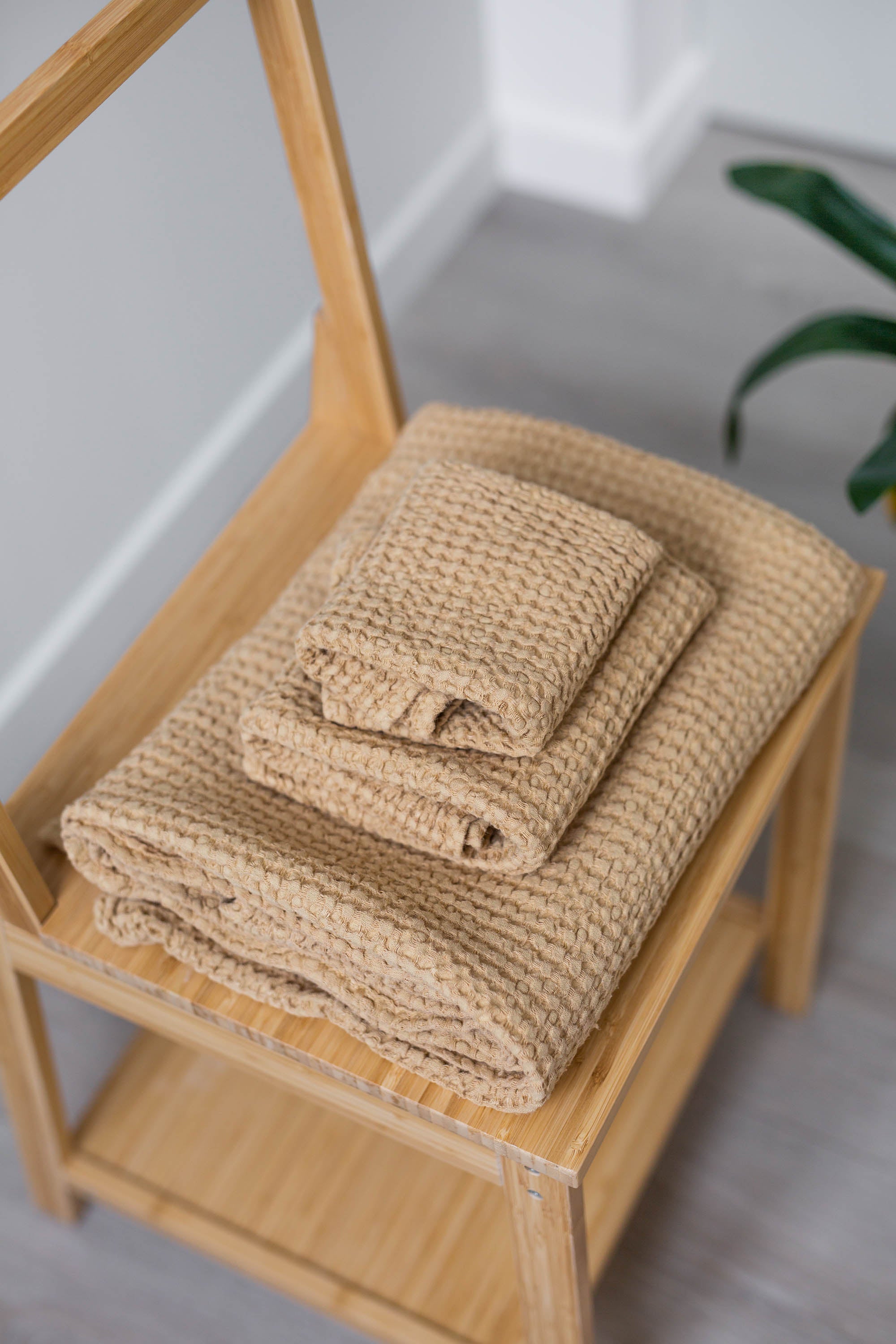 Linen Waffle Towels