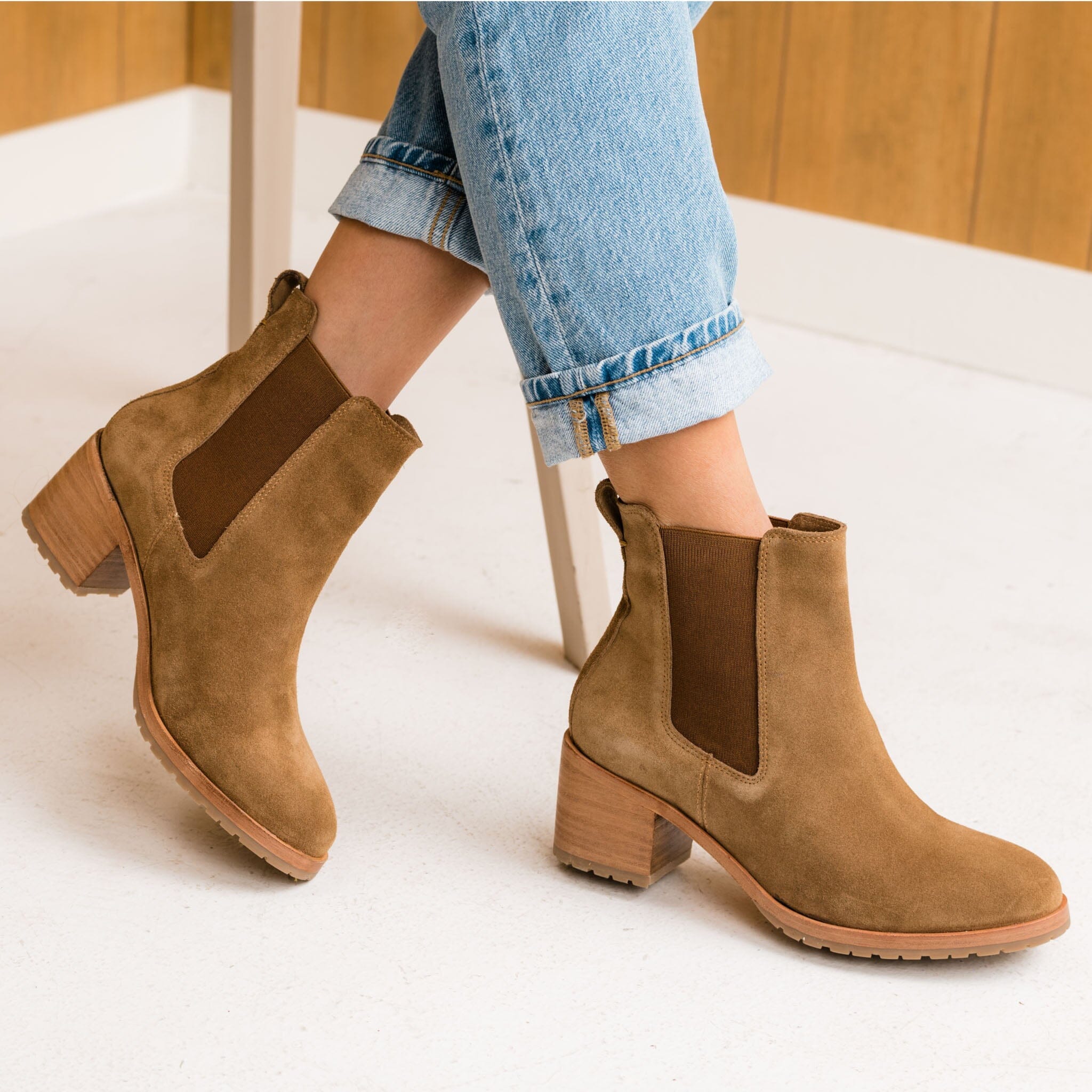 Ana Go-To Heeled Chelsea Boot