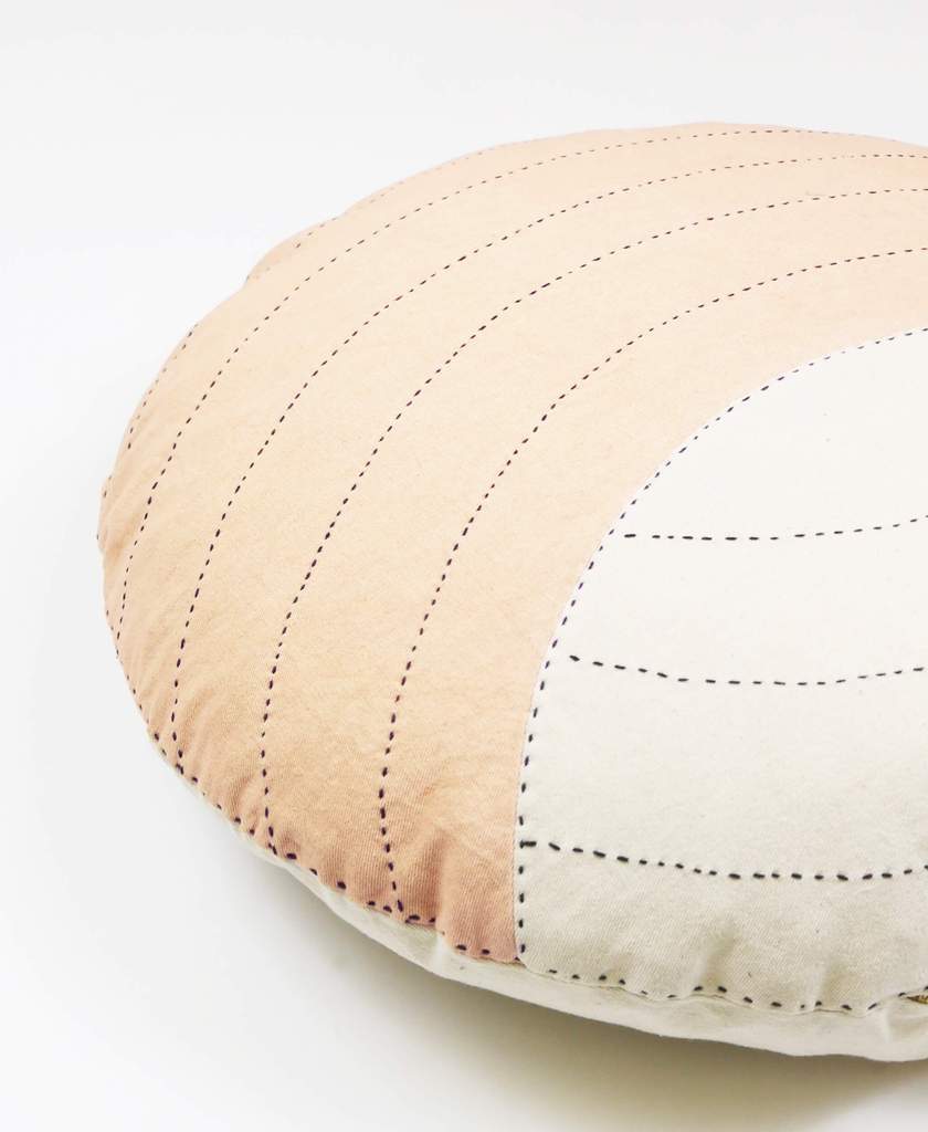 Crescent Throw Pillow - Ivory