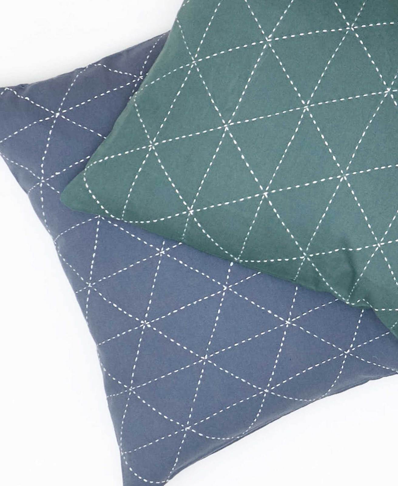 Graph Small Throw Pillow - Spruce