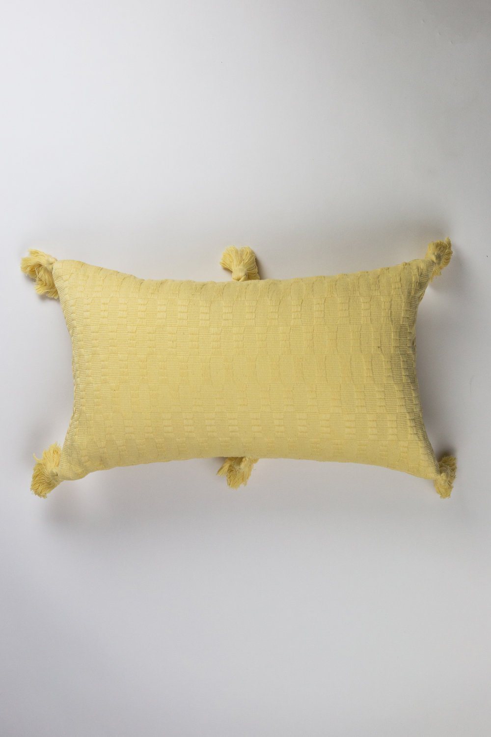 Antigua Lumbar Pillow - Butter Yellow