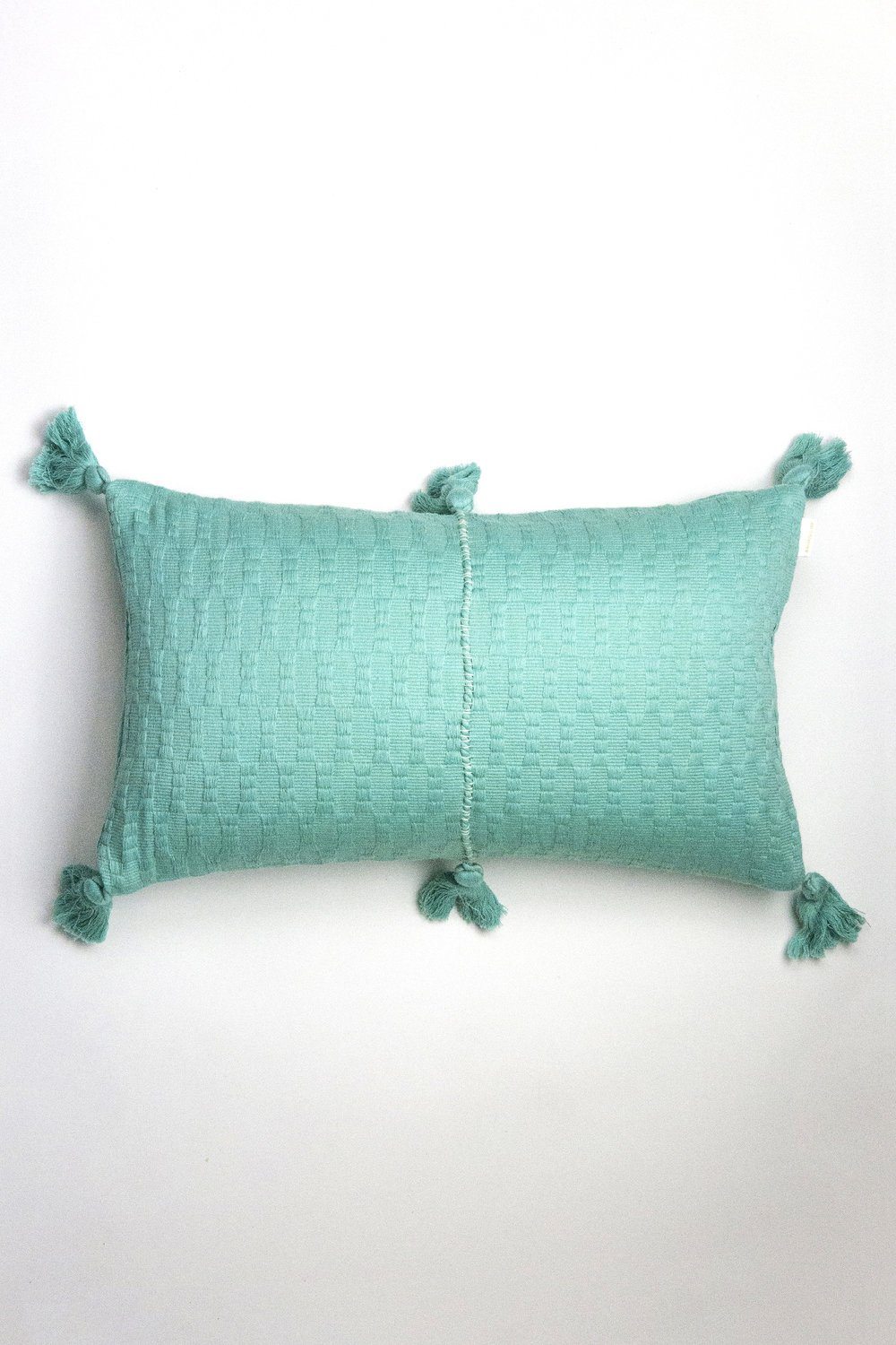 Antigua Lumbar Pillow - Faded Aqua