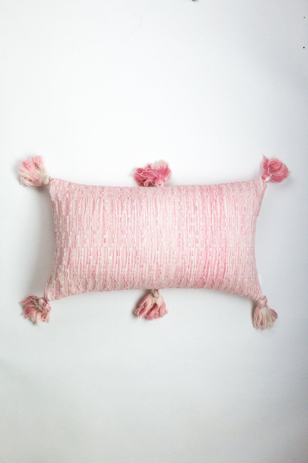 Antigua Lumbar Pillow - Faded Pink