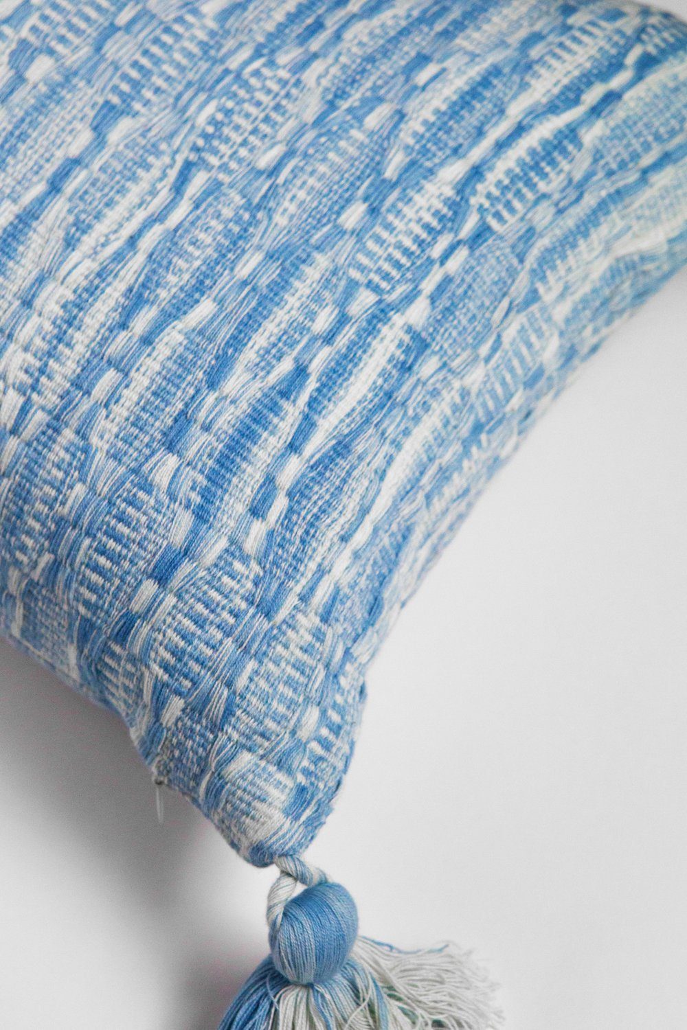 Antigua Lumbar Pillow - Ocean Blue Tie Dye