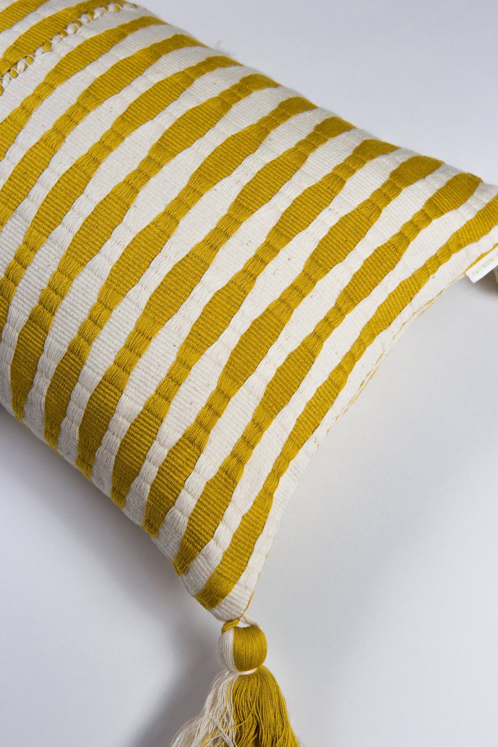 Antigua Lumbar Pillow - Ochre Striped