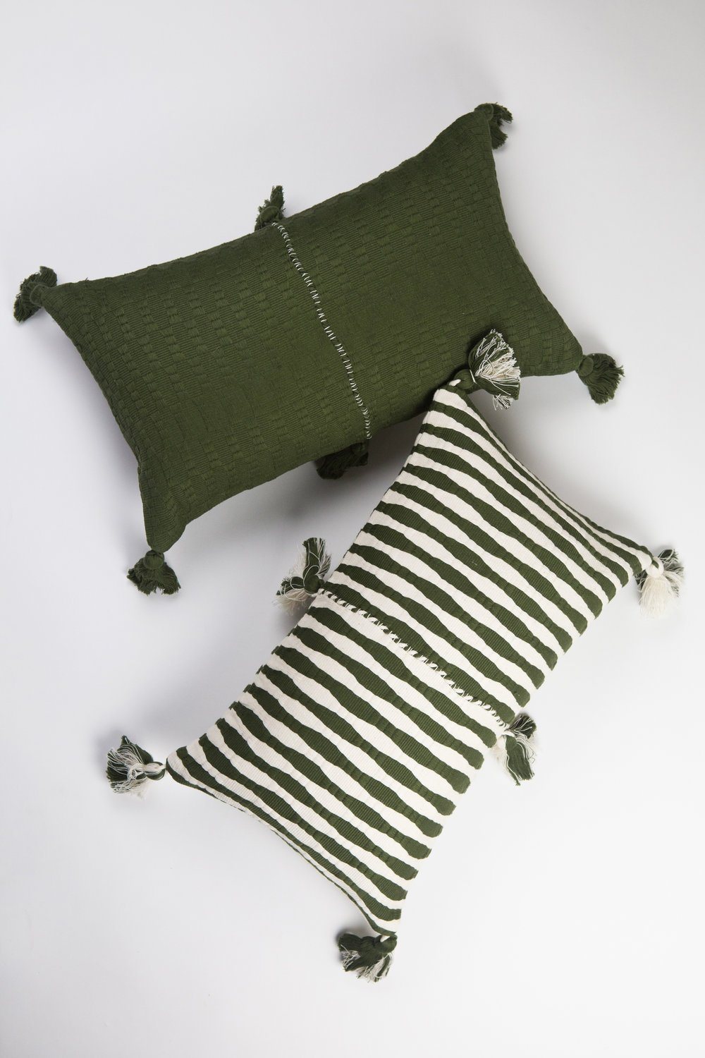 Antigua Lumbar Pillow - Olive