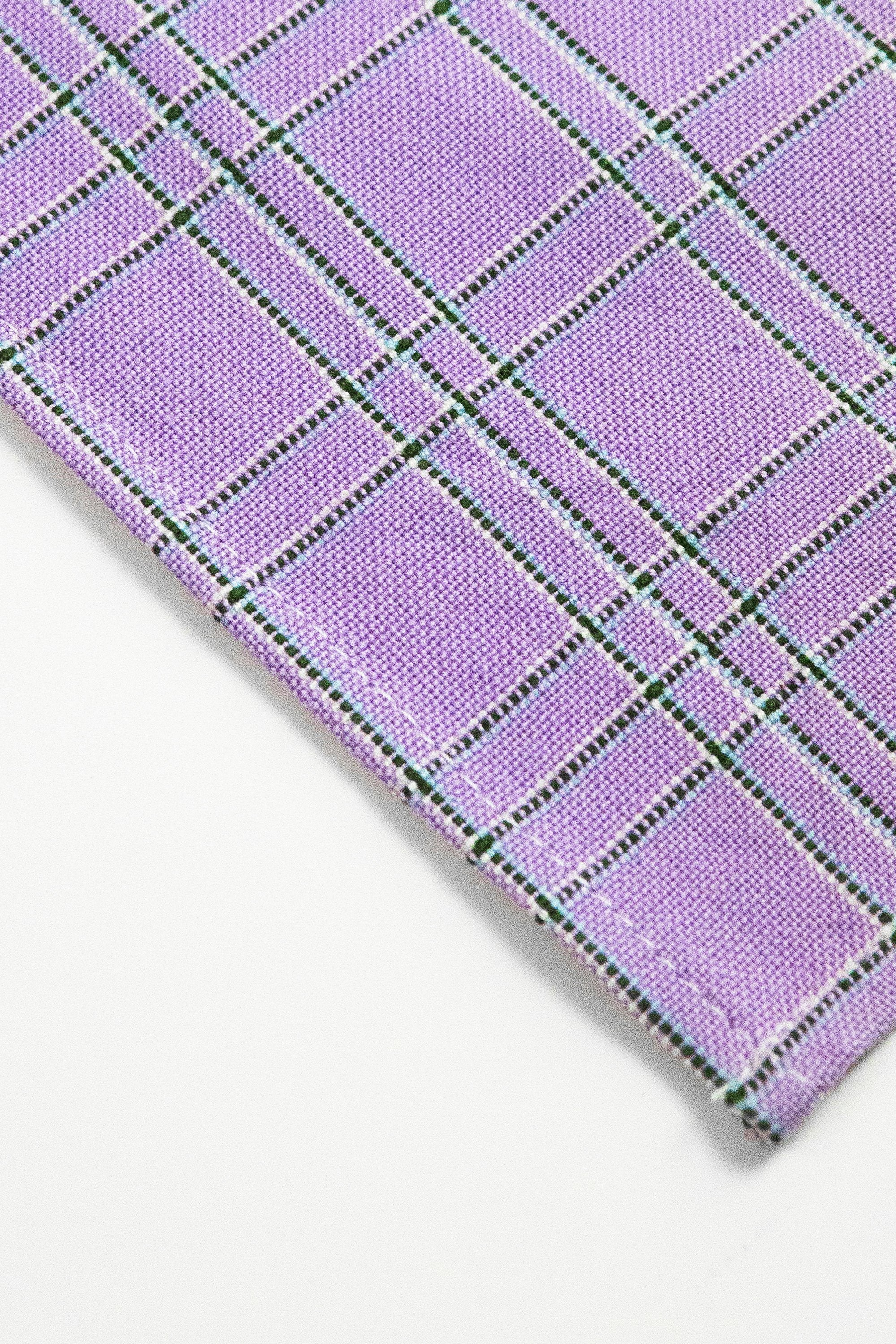 Chiapas Plaid Table Runner