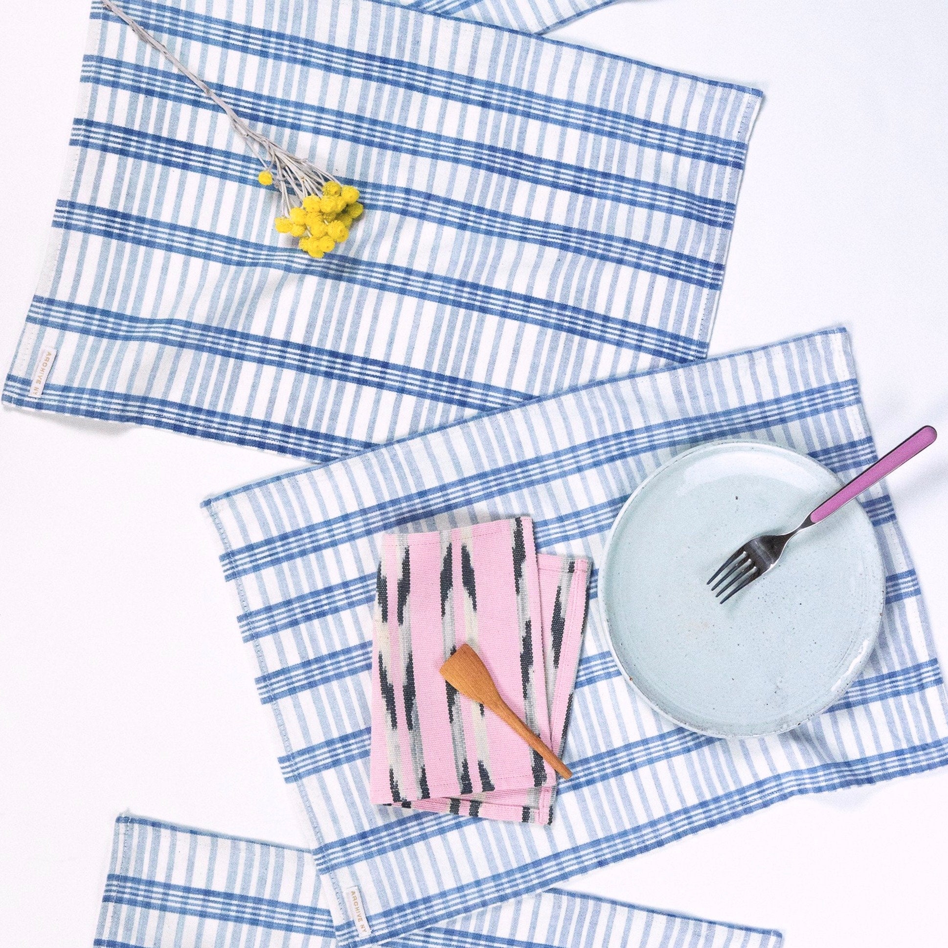 Coco Plaid Placemat Set