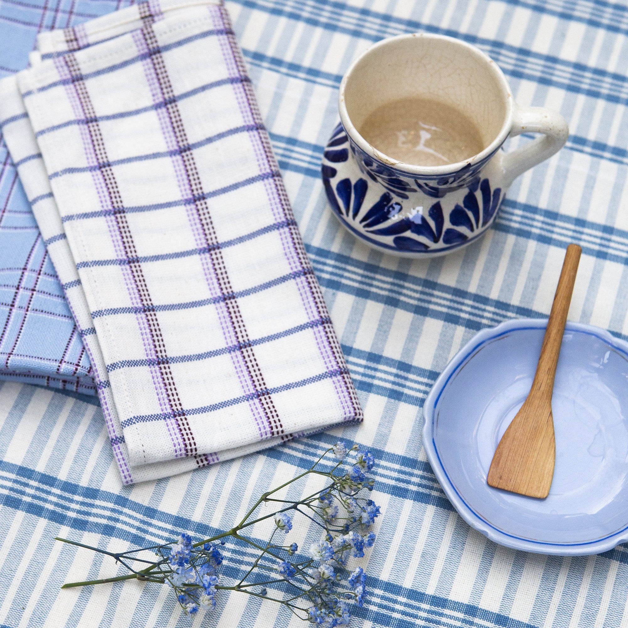 Coco Plaid Kitchen Towel