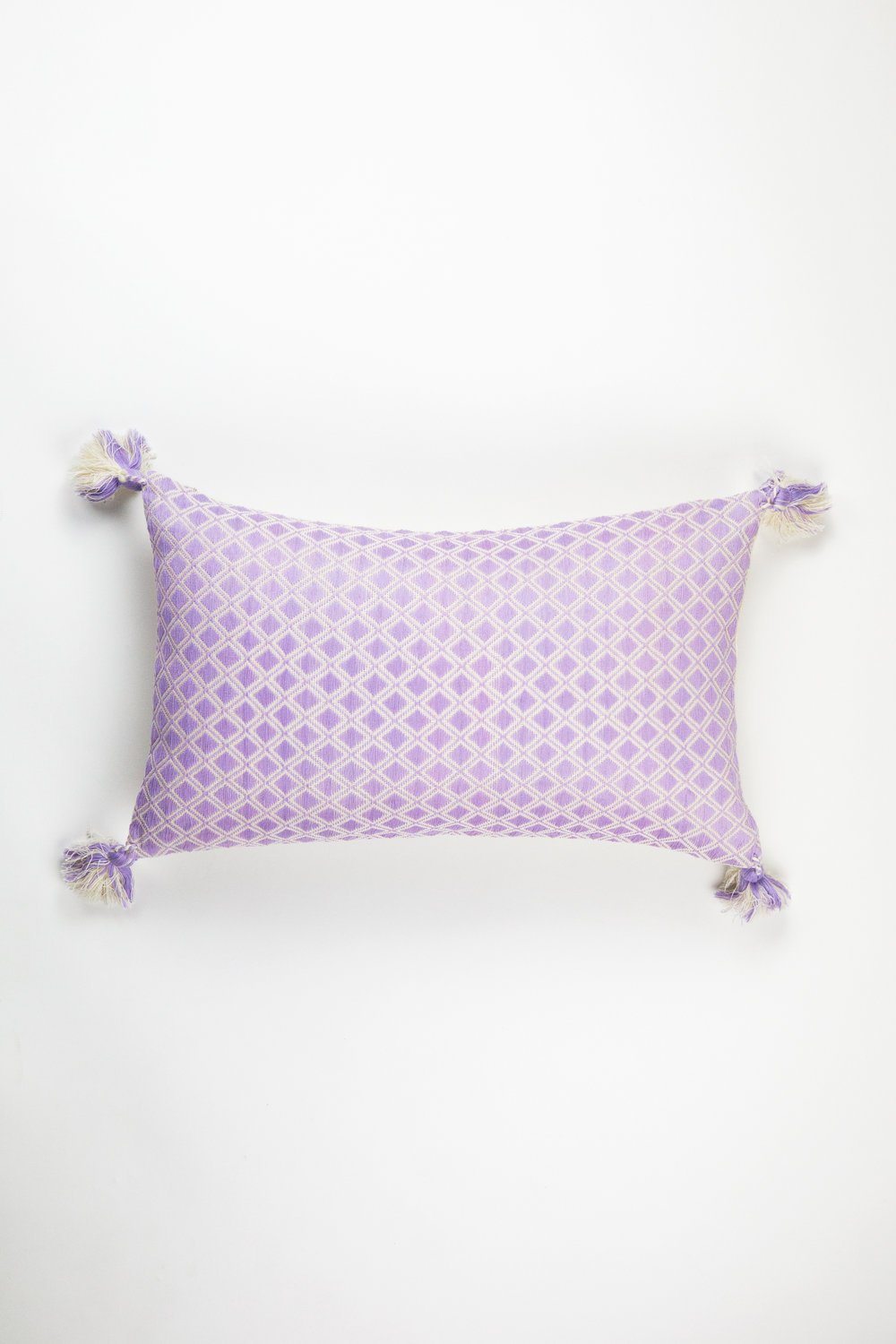 Comalapa Lumbar Pillow - Lilac