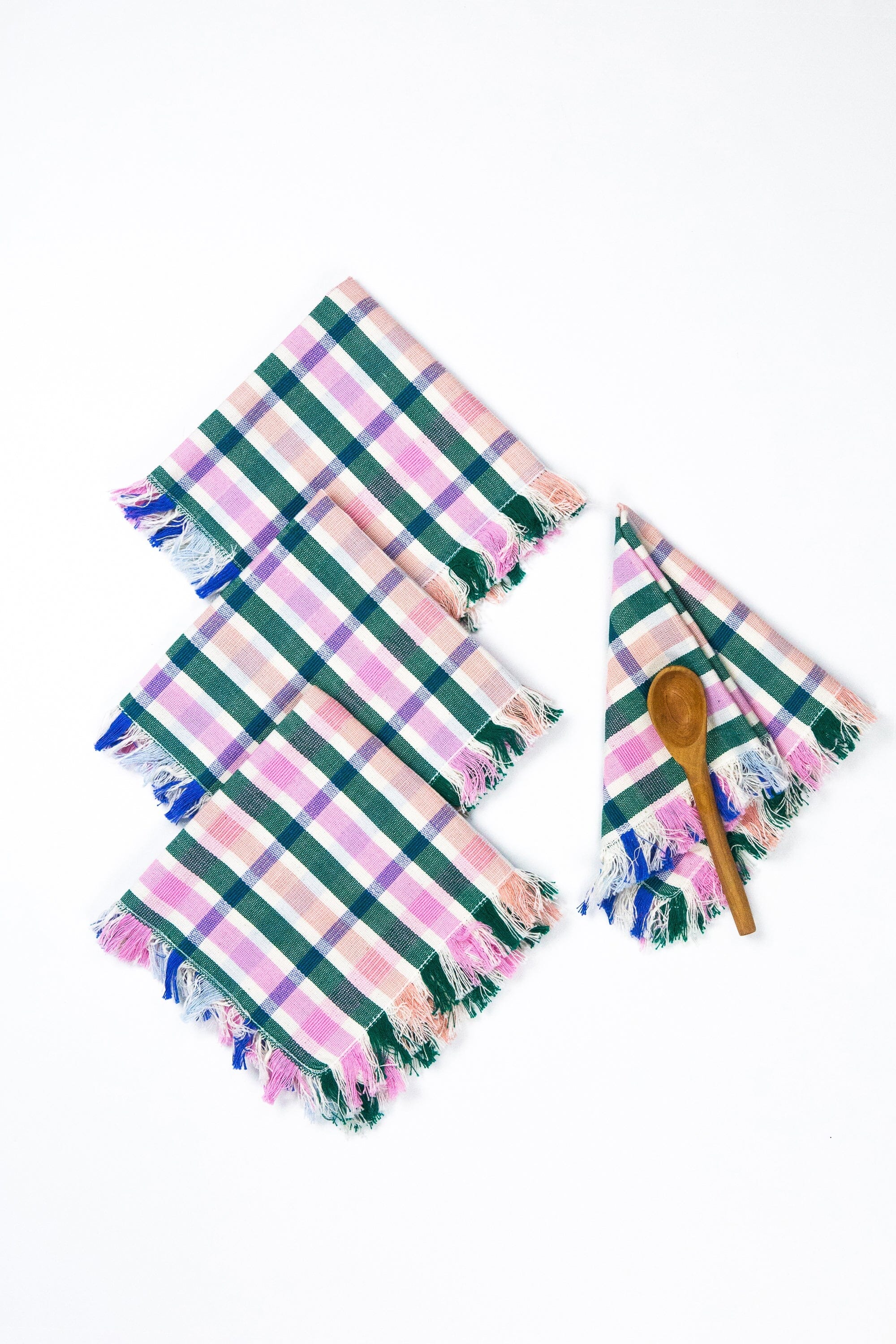 Lola Plaid Party Napkin Set