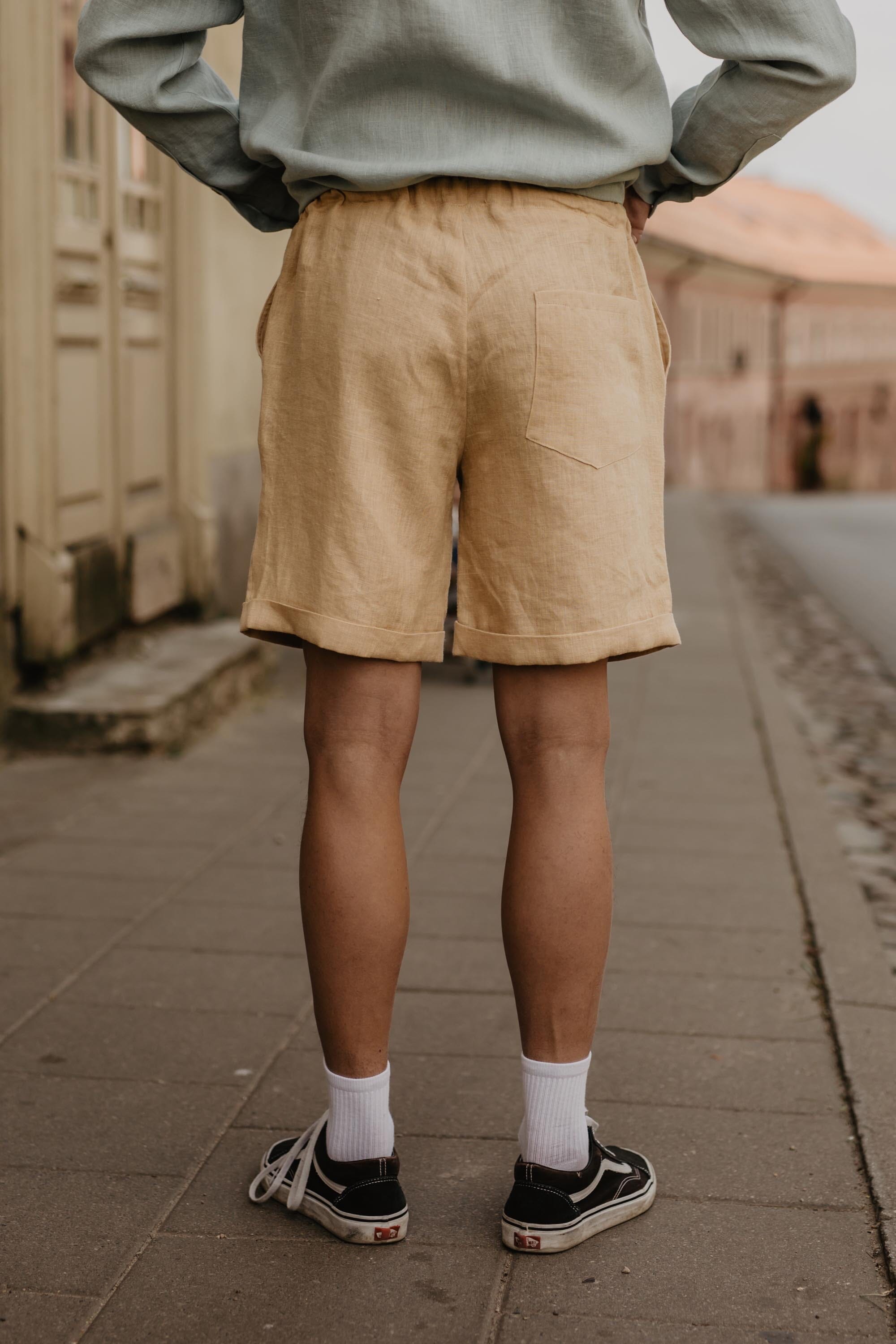 Ares Linen Shorts