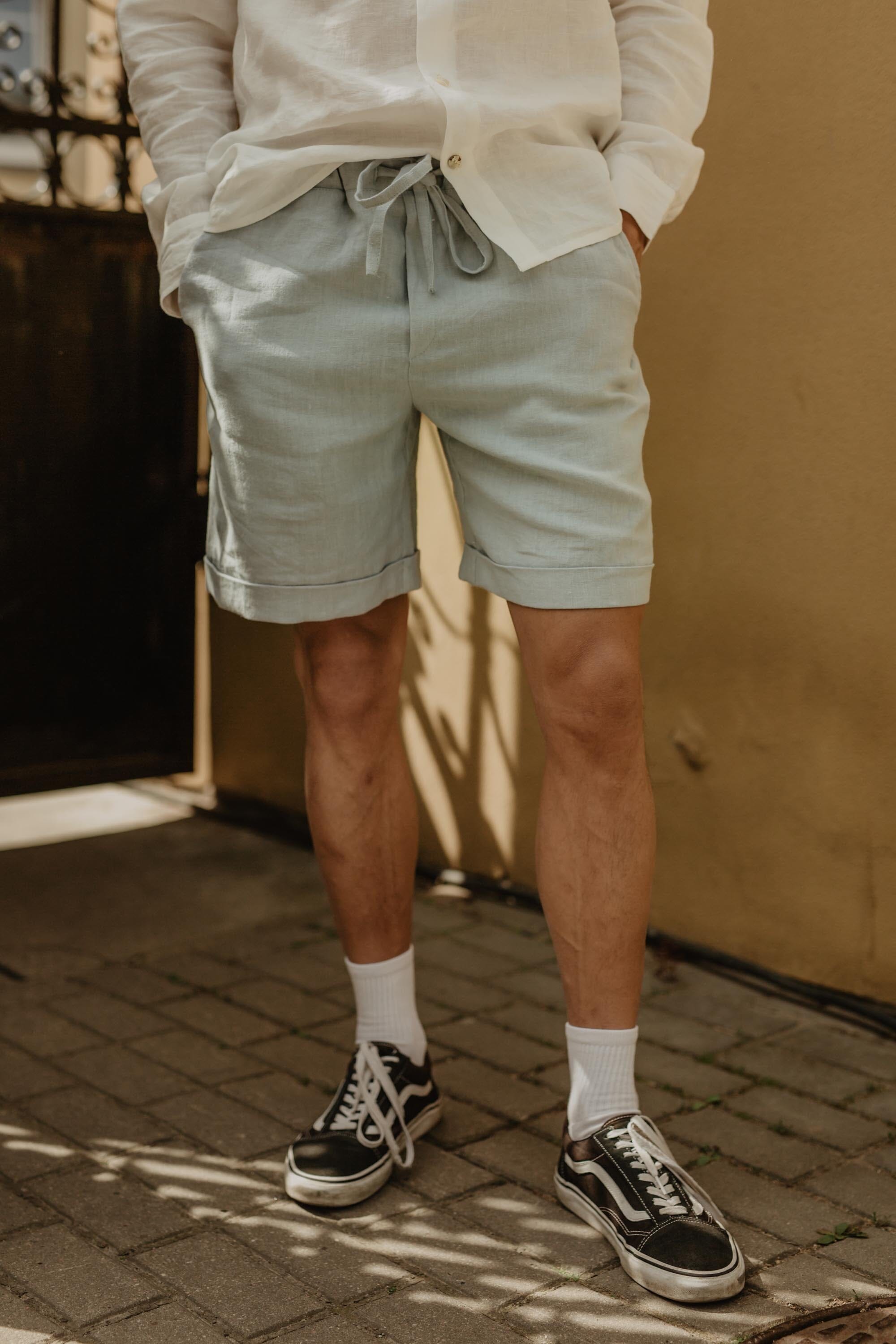 Ares Linen Shorts