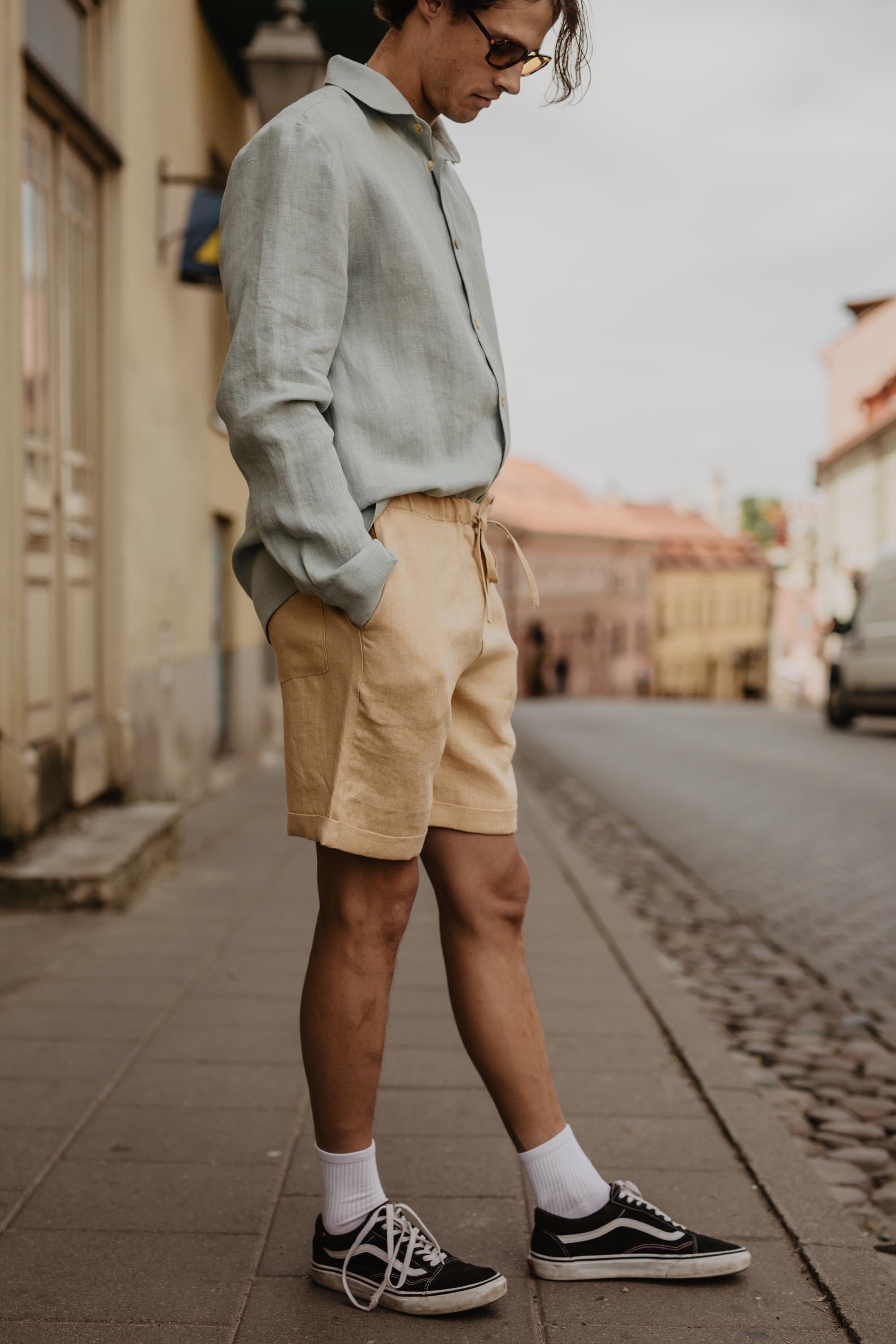 Ares Linen Shorts